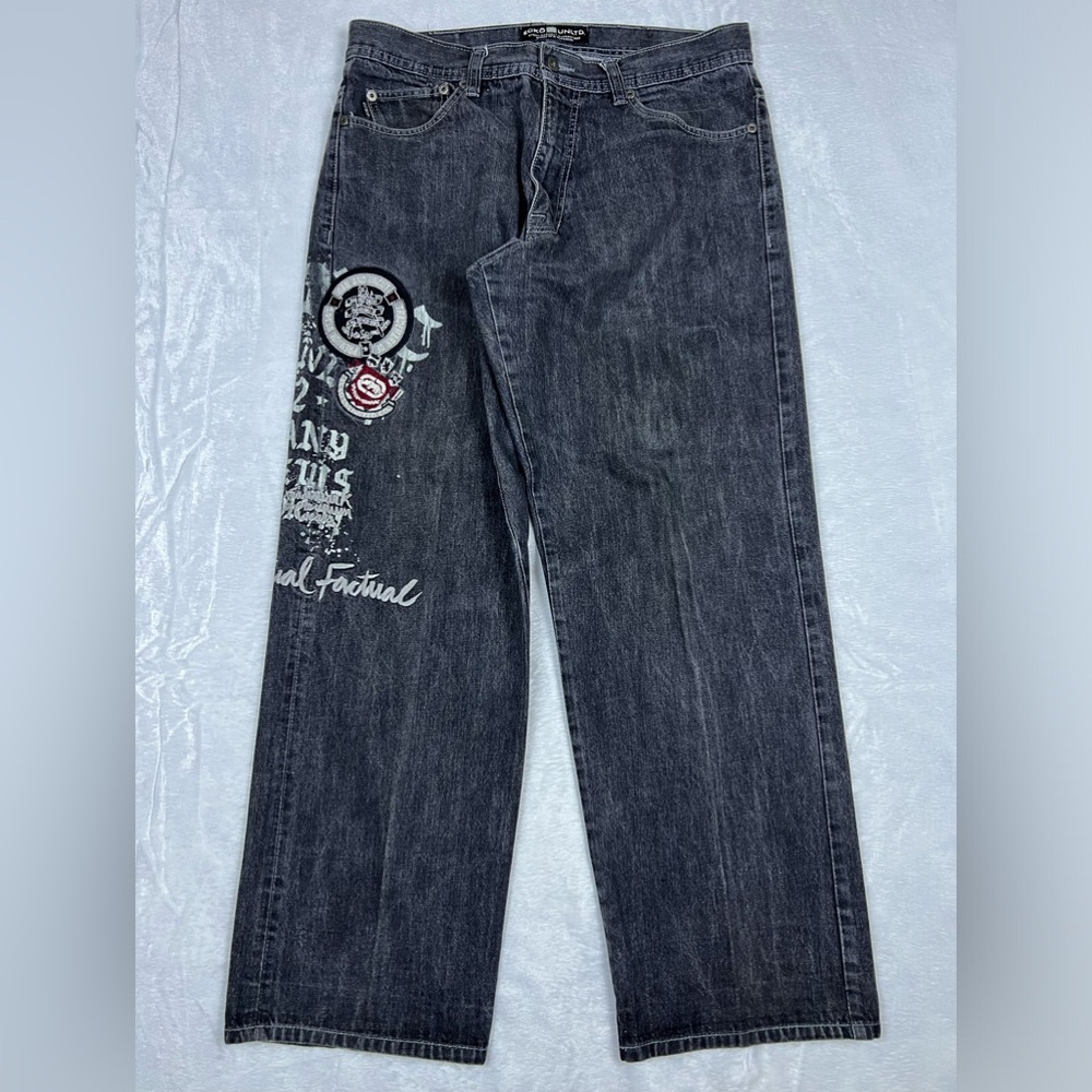 Vintage Y2K Ecko Unltd Baggy Jeans 38x32